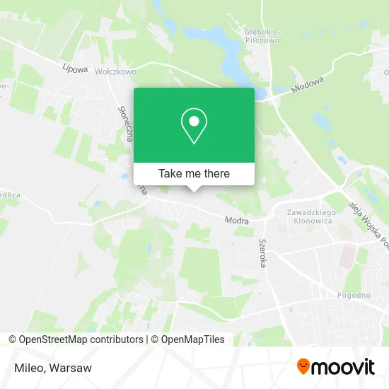 Mileo map