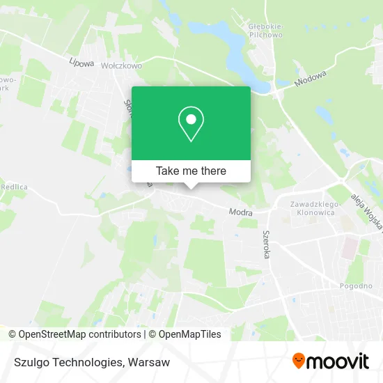 Карта Szulgo Technologies