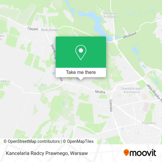 Карта Kancelaria Radcy Prawnego