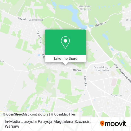 In-Media Jurzysta Patrycja Magdalena Szczecin map