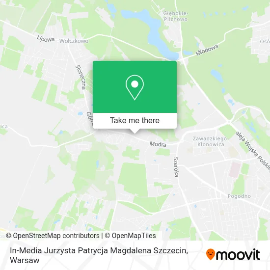 In-Media Jurzysta Patrycja Magdalena Szczecin map