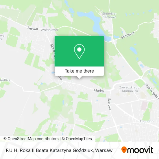F.U.H. Roka II Beata Katarzyna Goździuk map