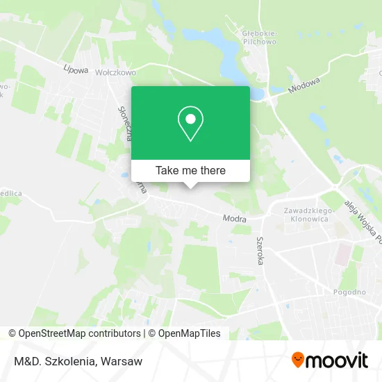 Карта M&D. Szkolenia