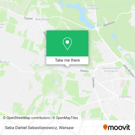 Seba Daniel Sebastianowicz map