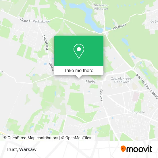 Trust map