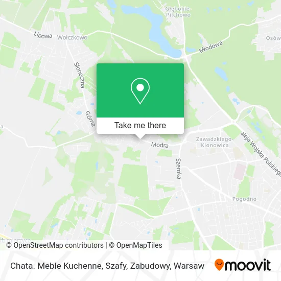 Chata. Meble Kuchenne, Szafy, Zabudowy map