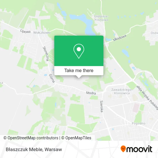 Błaszczuk Meble map