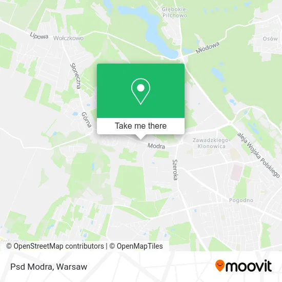 Psd Modra map