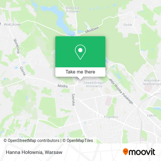 Hanna Hołownia map
