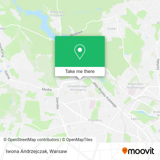 Iwona Andrzejczak map