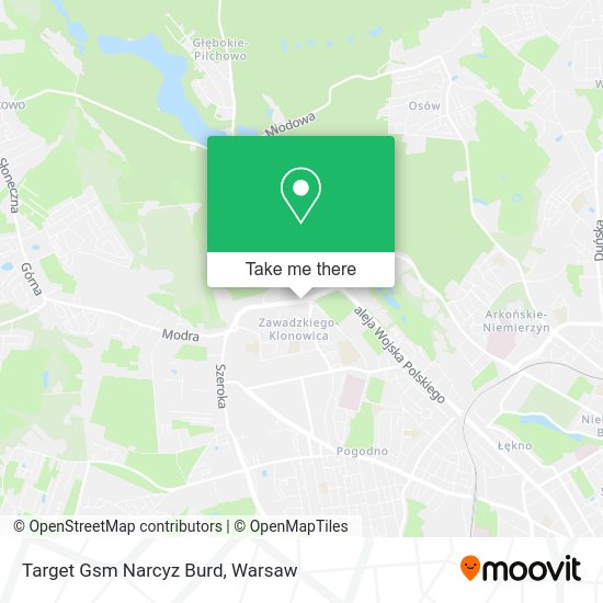 Target Gsm Narcyz Burd map