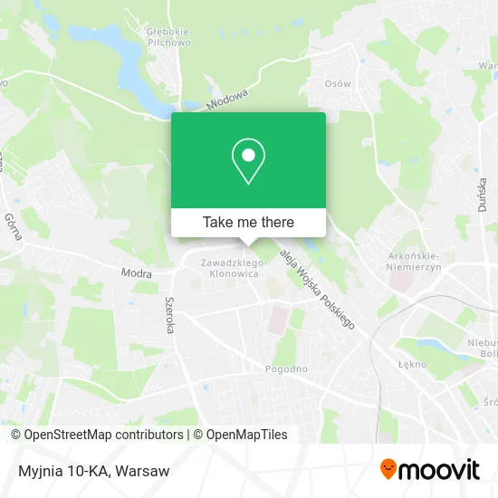 Myjnia 10-KA map