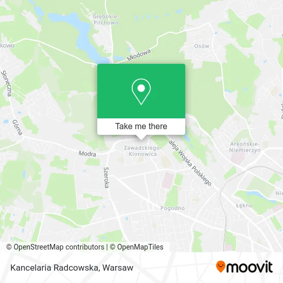 Kancelaria Radcowska map