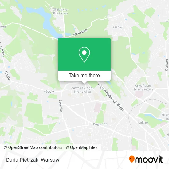 Daria Pietrzak map