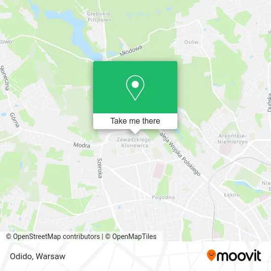 Odido map