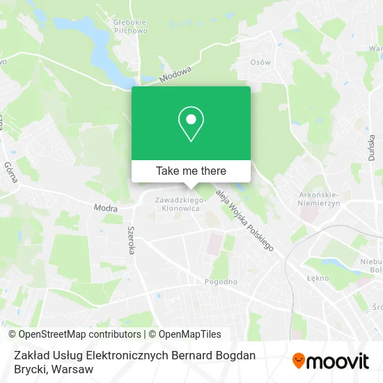 Zakład Usług Elektronicznych Bernard Bogdan Brycki map