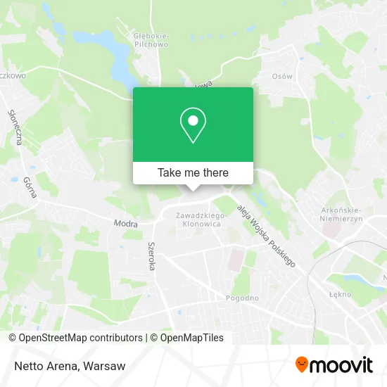 Netto Arena map