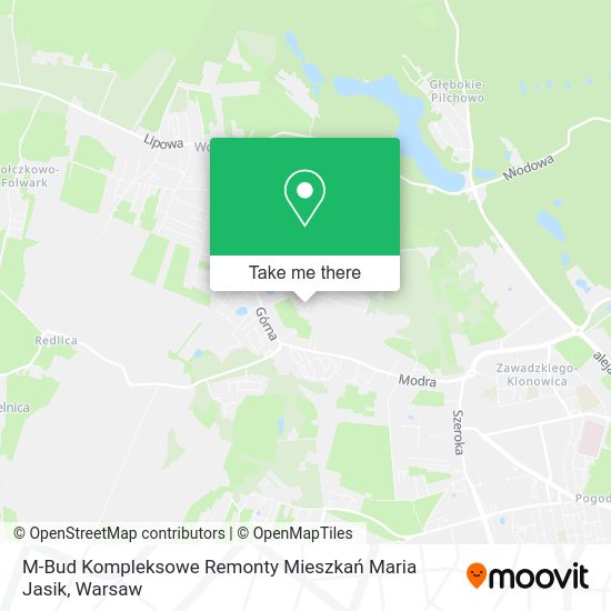 M-Bud Kompleksowe Remonty Mieszkań Maria Jasik map