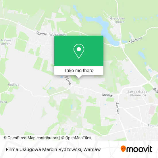 Firma Usługowa Marcin Rydzewski map