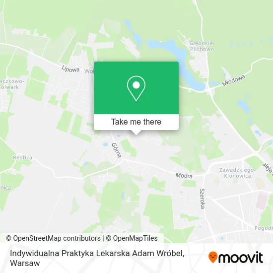 Indywidualna Praktyka Lekarska Adam Wróbel map