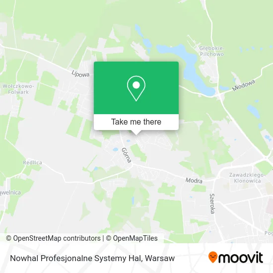 Карта Nowhal Profesjonalne Systemy Hal