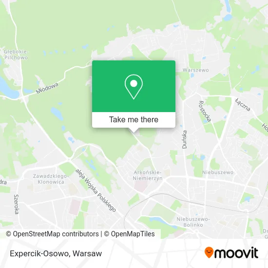 Карта Expercik-Osowo