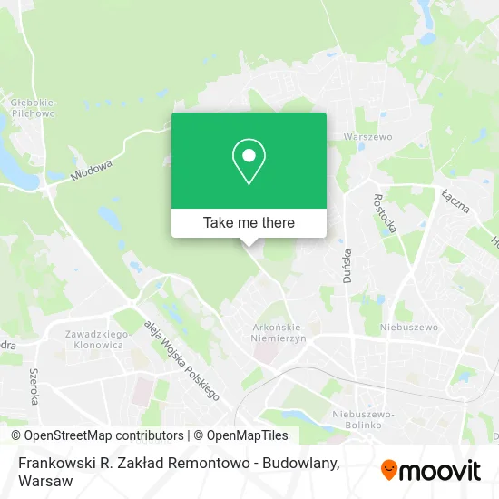 Карта Frankowski R. Zakład Remontowo - Budowlany