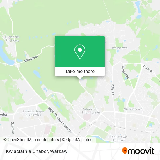 Карта Kwiaciarnia Chaber