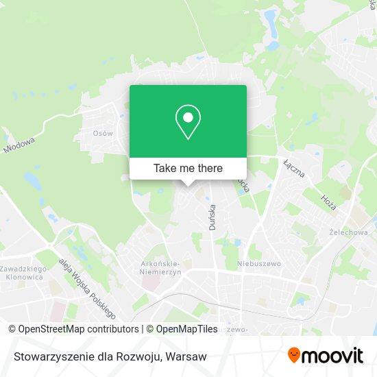 Карта Stowarzyszenie dla Rozwoju