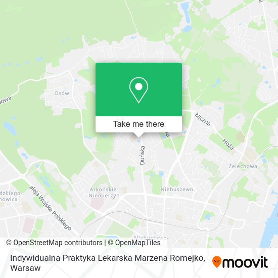 Indywidualna Praktyka Lekarska Marzena Romejko map