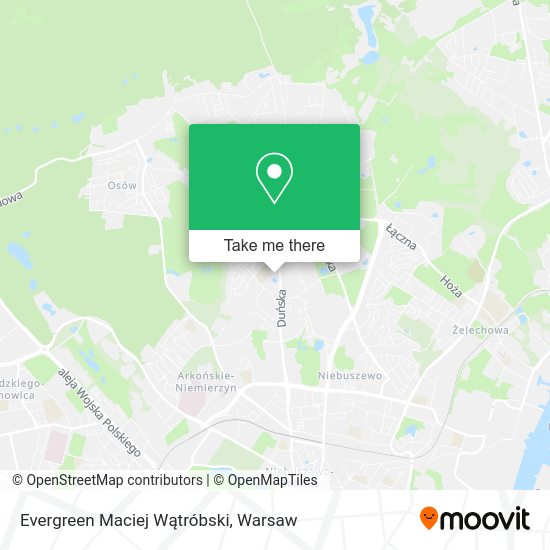 Evergreen Maciej Wątróbski map