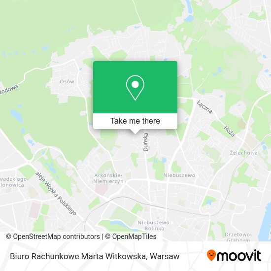 Biuro Rachunkowe Marta Witkowska map