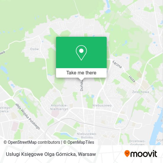 Usługi Księgowe Olga Górnicka map