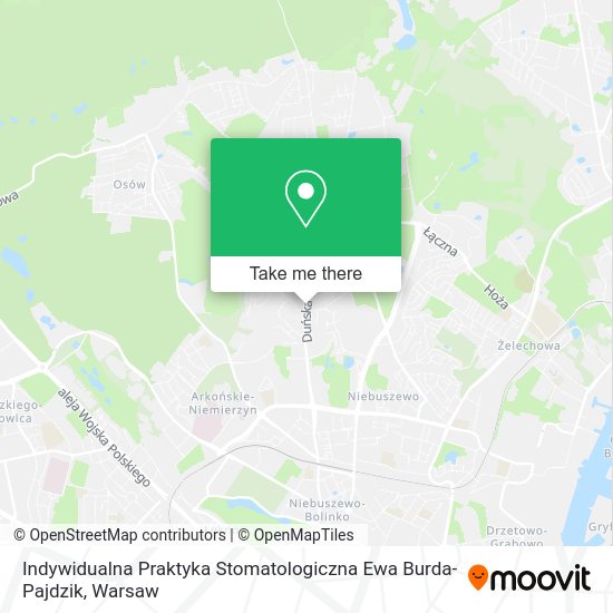 Indywidualna Praktyka Stomatologiczna Ewa Burda-Pajdzik map