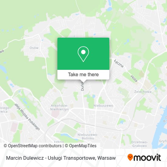 Marcin Dulewicz - Usługi Transportowe map