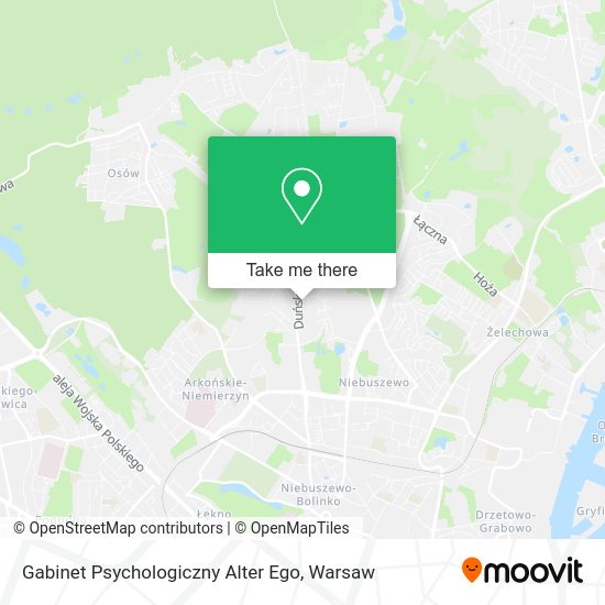 Gabinet Psychologiczny Alter Ego map