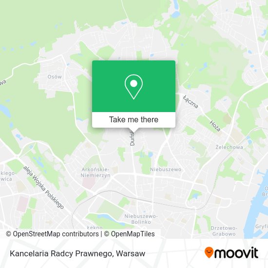 Kancelaria Radcy Prawnego map