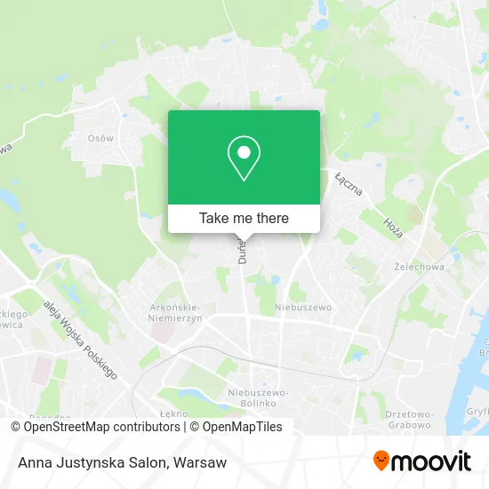 Карта Anna Justynska Salon