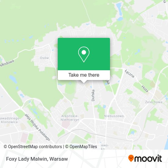 Foxy Lady Malwin map