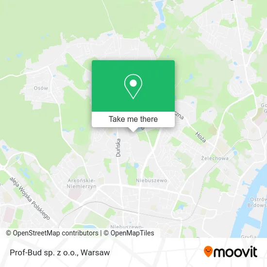 Карта Prof-Bud sp. z o.o.