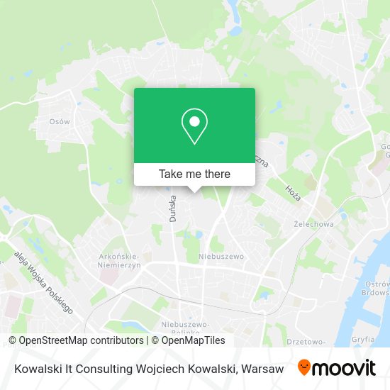 Kowalski It Consulting Wojciech Kowalski map