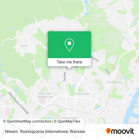 Nteam. Rozwiązania Internetowe map