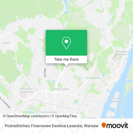 Pośrednictwo Finansowe Ewelina Łasecka map