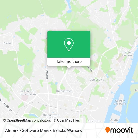 Almark - Software Marek Balicki map