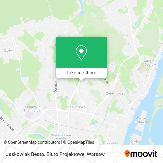 Карта Jaskowiak Beata. Biuro Projektowe