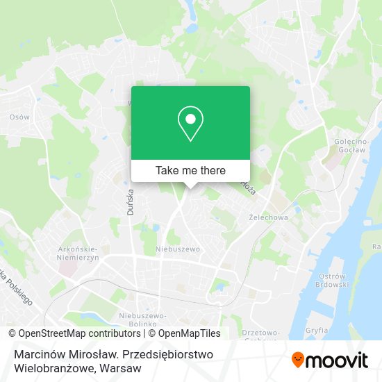 Marcinów Mirosław. Przedsiębiorstwo Wielobranżowe map