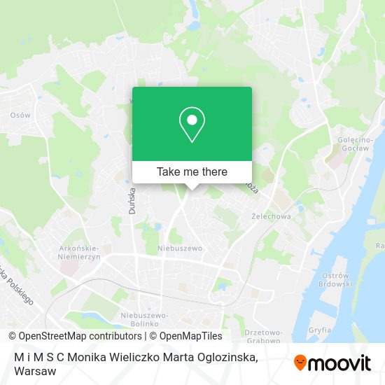 M i M S C Monika Wieliczko Marta Oglozinska map