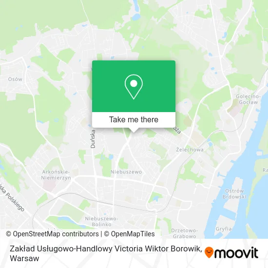 Zakład Usługowo-Handlowy Victoria Wiktor Borowik map