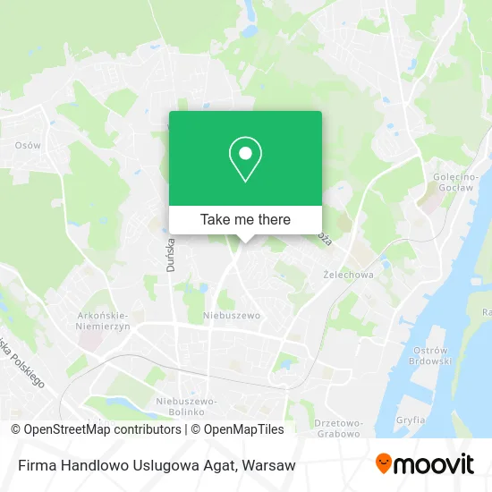 Карта Firma Handlowo Uslugowa Agat
