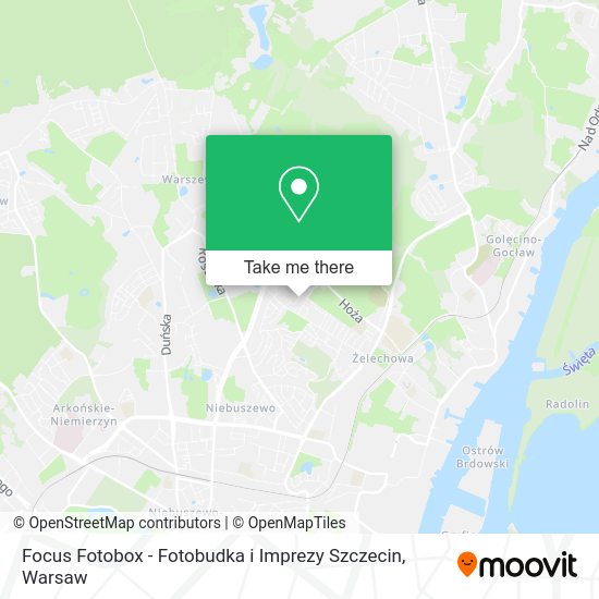 Focus Fotobox - Fotobudka i Imprezy Szczecin map